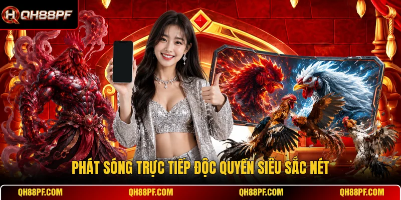 Phát sóng trực tiếp độc quyền siêu sắc nét