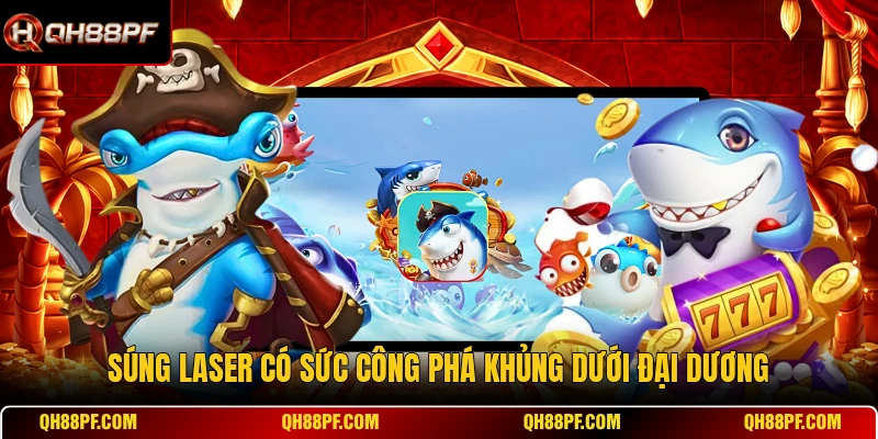 Súng laser có sức công phá khủng dưới đại dương